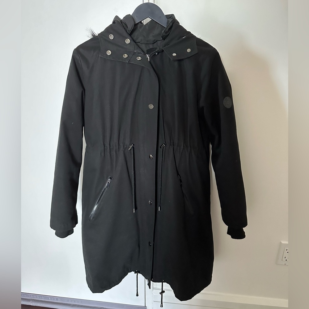 Seraphine Sub-Zero 3 in 1 Maternity Parka (Black) - size 2